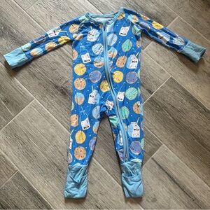 Little Sleepies Blue Cookies & Milk Zippy One Piece Bamboo
3-6 Months
